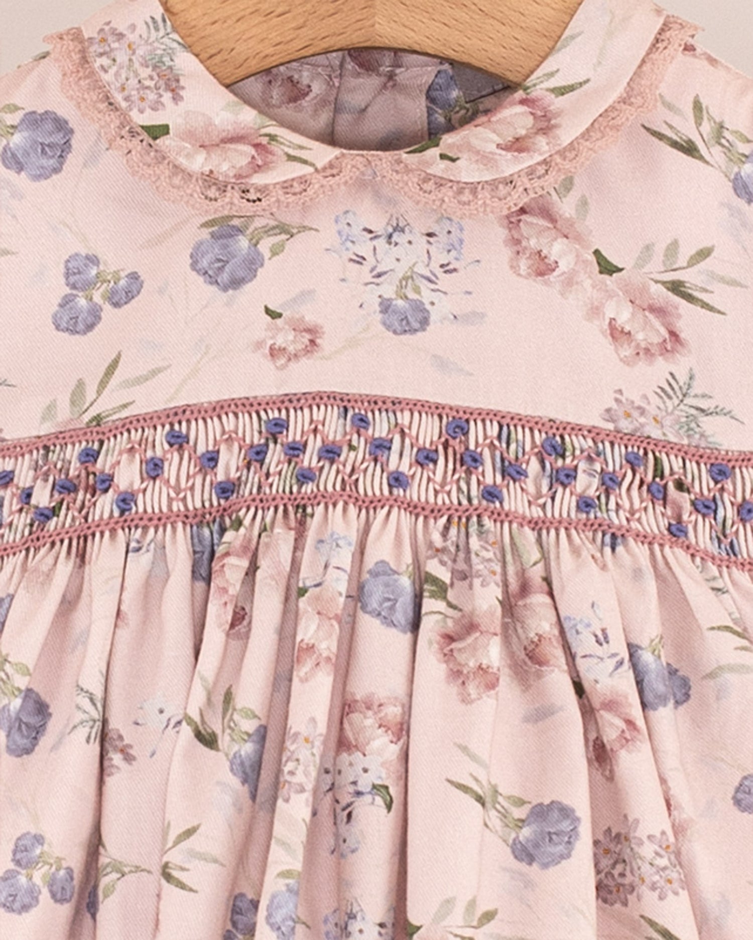Baby Victoria French Mauve Dress Set